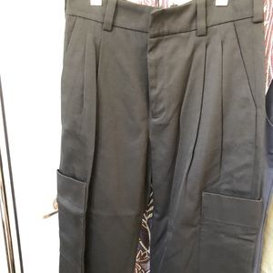 Vince cropped twill cargo pants, sz 10